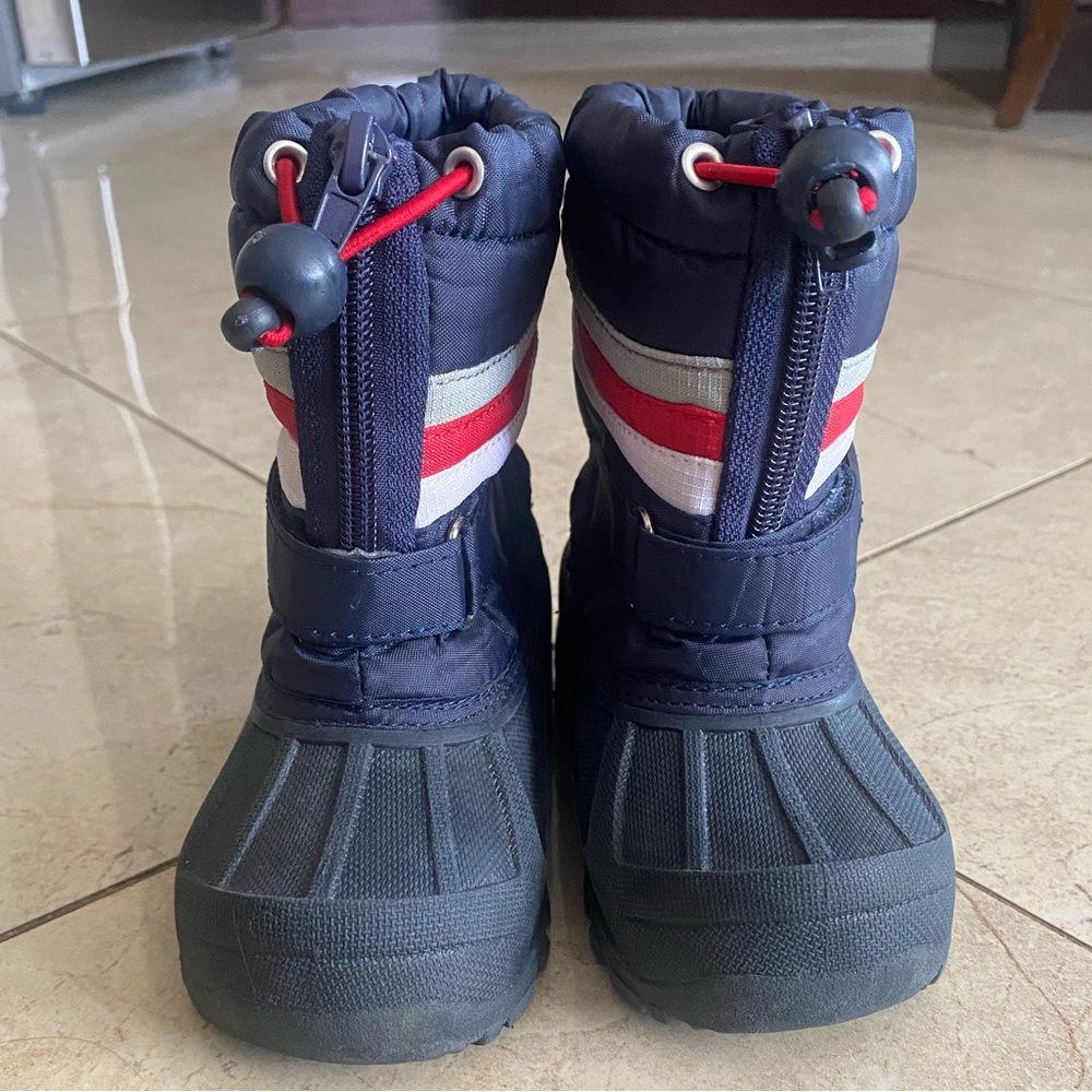 Kids Blue Snow Boots Size 6